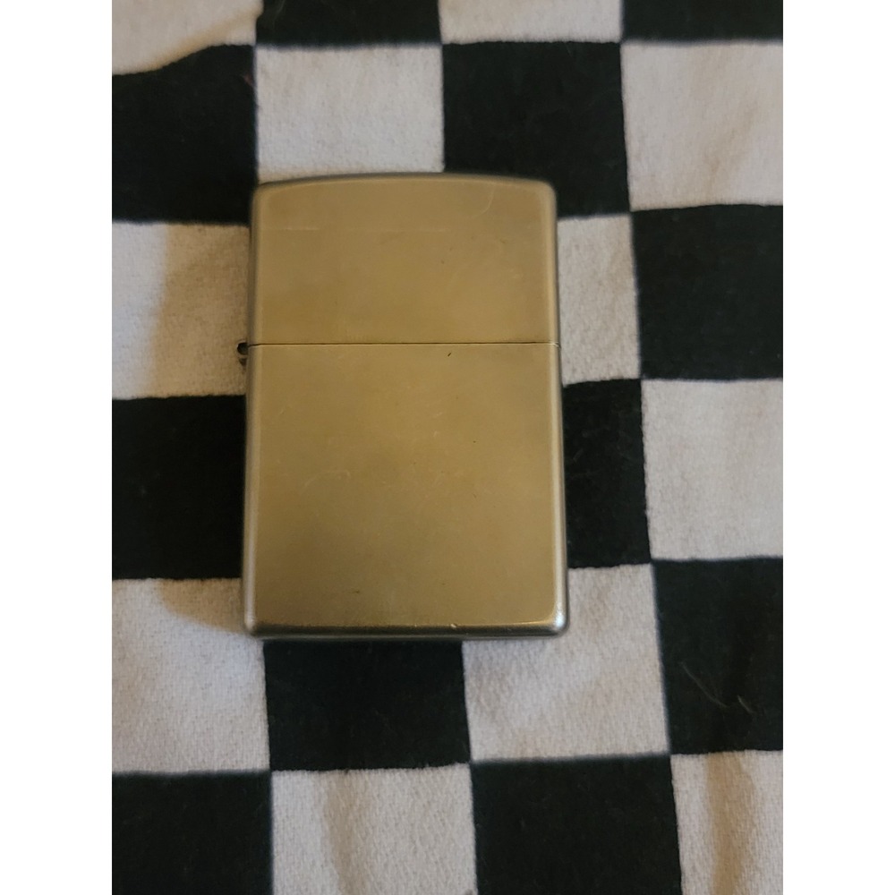 Zippo Lighter Brushed Chrome E 14 (May 2014) USA Made Classic